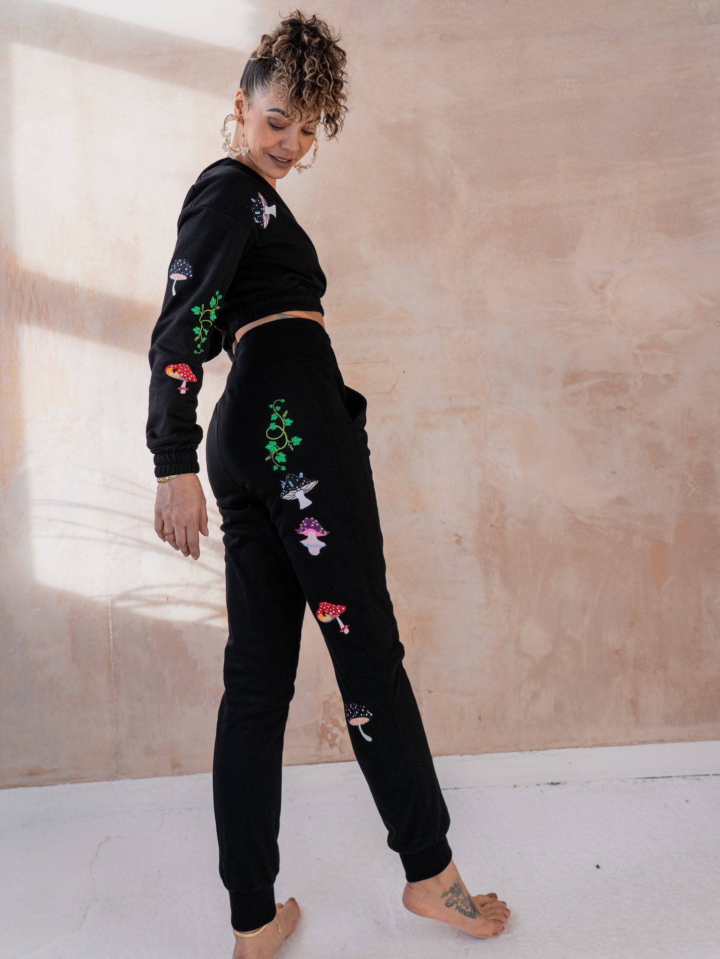 ๐ Mushroom High Waisted Joggers ๐