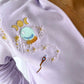 Crystal Witch Pastel Purple Wrap Style Top