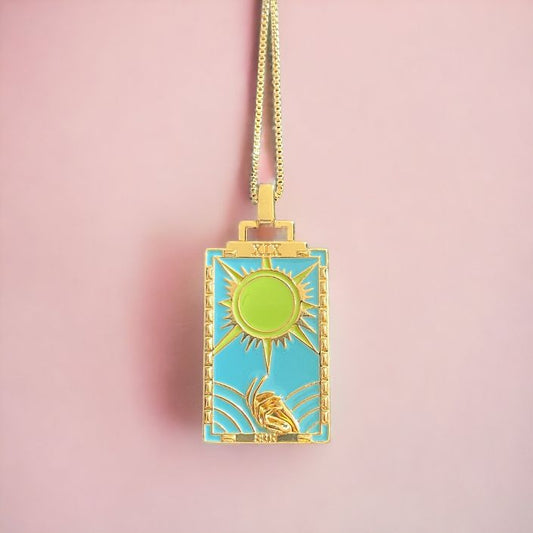 The Sun Tarot Pendant Necklace