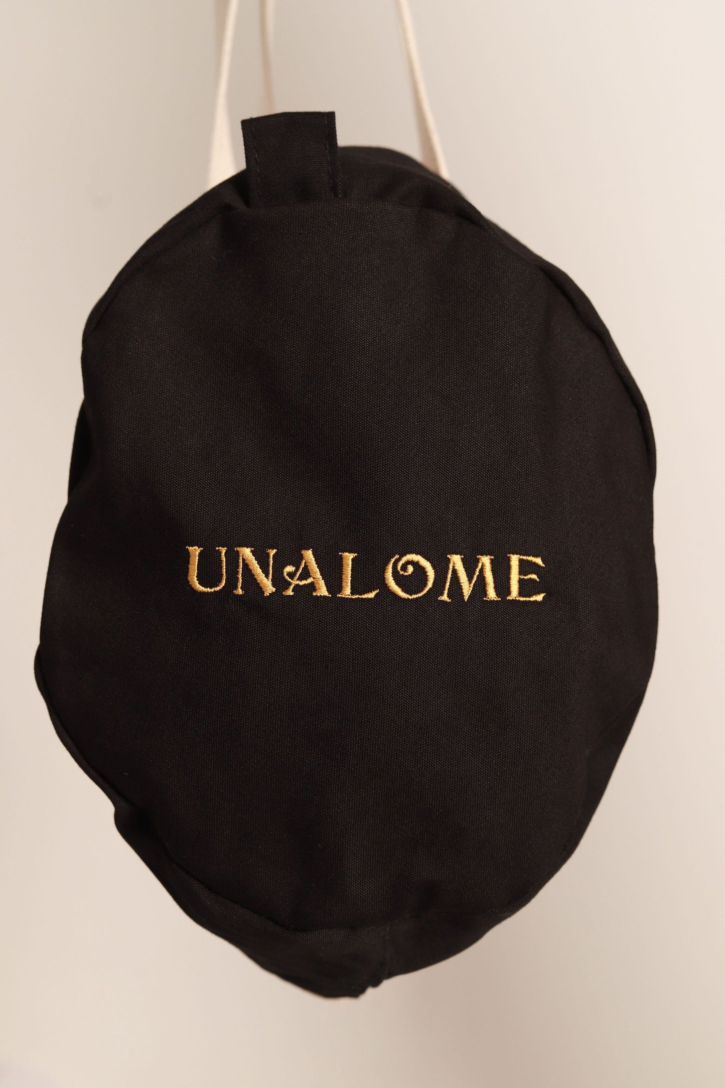 Black Gym Barrel Bag- Unalome
