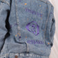 Third Eye Chakra- Light Weight Oversized Denim Jacket