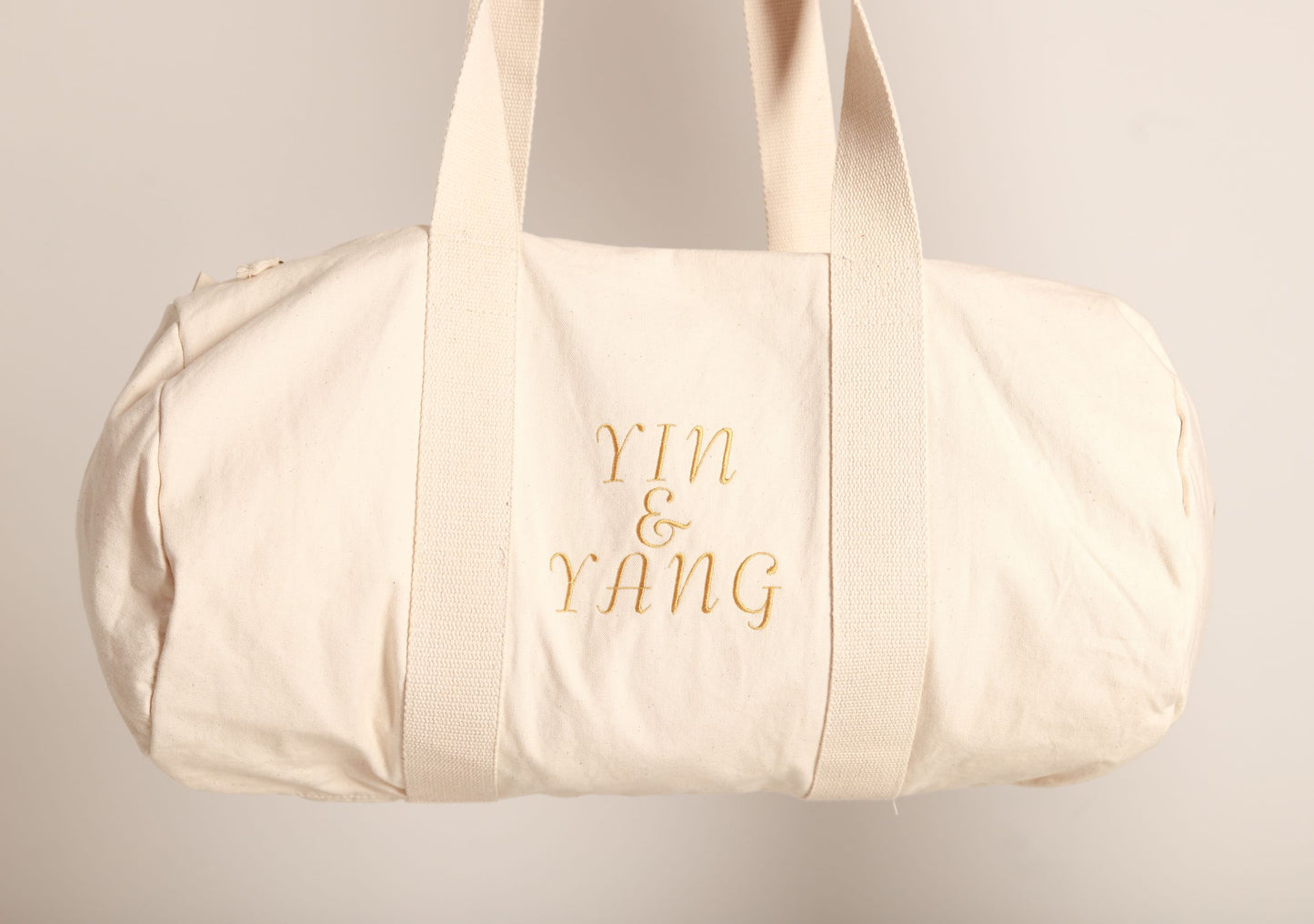 Natural Gym Barrel Bag- Yin and Yang