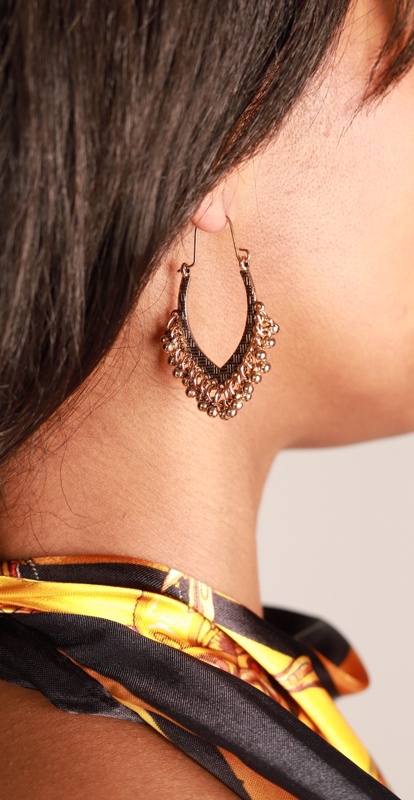 Gold Plated Large Filigree Hoop Earrings By Jasper & Opal |  notonthehighstreet.com