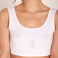 Silky Style Dainty Unalome Crop Top